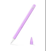 Apple Pencil 2. Nesil Silikon Koruma Kılıf Yumuşak Tam Koruma - 8
