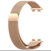 Huawei Band 8 Kordon Metal Mıknatıslı Hasır Kayış thumbnail 7