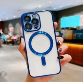 iPhone 12 Pro Max Uyumlu Renkli Magsafe Kılıf - 3