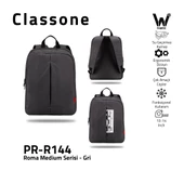 Classone PR-R144 Roma Serisi Su Geçirmez Kumaş 13-14" Laptop Sırt Çantası - 3