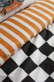 Young Speed Way %100 Pamuk Tek Kişilik Fitted Nevresim Takımı - 7