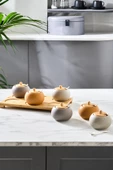 Vıola 6'lı Kaşıklı Standlı Baharat Takımı - 1