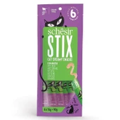 Schesir Cat Stix Ördekli Krema Kedi Ödülü 6x15gr - 1
