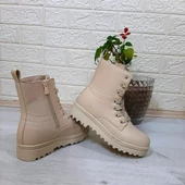 Polact 23001 Bej  Fermuarlı Bağacaklı Kız Çocuk Bot thumbnail 2