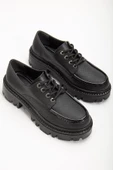Minnet Siyah Bağcık Detaylı Oxford Ayakkabı - 2