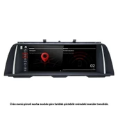 BMW F10 5 Serisi Anroid NBT 4 Ram 64 Hafıza Qualcomm İşlemci 8 Çekirdek 4G Kablosuz CarPlay 10.25 İnç 2013-2016 thumbnail 1