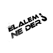 Elalem Ne Der Yazılı Sök Tak Dekor Plaka - 1
