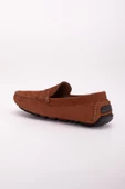 Hakiki Deri Nubuk Rok Kolej Model Lacivert Erkek Günlük Loafer Ayakkabı - 5
