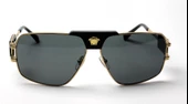 Versace VE 2251 63 100287 Erkek Güneş Gözlüğü 63 Gold - 1