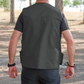 Action Dört Mevsim Çok Cepli Outdoor Spor Yelek Haki thumbnail 3