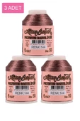 3 Adet Altınbaşak Oya ve Dantel İpi 20 gr - Royaleks - No: 144 - 1