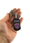 Türk Deniz Kuvvetleri Çakmak - Asker Künye Seti (Koyu Renk) - 5
