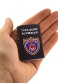 Türk Deniz Kuvvetleri Çakmak - Asker Künye Seti (Koyu Renk) - 8