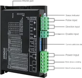 DM542 2 Faz 4.2A Step Motor Sürücü - 24-48VDC NEMA23 Uyumlu thumbnail 1