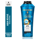 Gliss Aqua Revive Nemlendirici Şampuan Normal ve Kuru Saçlar 400 ml - 1