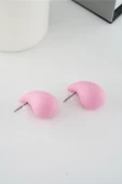 Kadın Vip Seri Su Damlası Model Küpe Pembe thumbnail 2