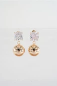 Kadın Vip Seri Baget Zirkon Taşlı  Küpe Seti thumbnail 1