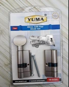 Yuma 68 mm Çelik Kapı Kilidi Silindir Barel 2 li Seti - 1