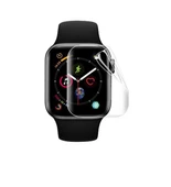 Apple Watch Series SE 40MM  Uyumlu 3 Adet Şeffaf Ultra koruyucu Nano Jelatin thumbnail 1
