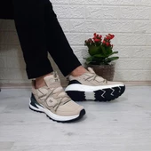 M.P. 1642 Bej Renk Memoryfoam Kaydırmaz Rahat Spor Ayakkabı - 3