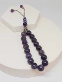 Ametist Taşı 17lik Efe Tesbih 12mm (51518) - 4