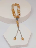 Sitrin Taşı 17lik Efe Tesbih 12mm (51522) thumbnail 4