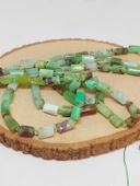 Bileklik Boy Krizopras Taşı 6x12mm Yarım Dizi (49930) (18CM UZUNLUĞUNDADIR) thumbnail 3