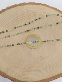 Bileklik Boy Prehnit (PRİNAYT) Taşı Küp Şekilli Dizi 2mm (51136) Yarım Dizi (17CM UZUNLUĞUNDADIR) thumbnail 2