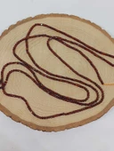 Bileklik Boy Lal (GRANAT) (GARNET) Taşı Küp Şekilli Dizi 2mm Yarım Dizi (17CM UZUNLUĞUNDADIR) thumbnail 4