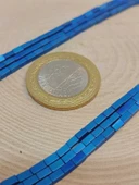 Bileklik Boy Hematit Taşı Dizi 2*4mm (49658) Yarım Dizi (17CM UZUNLUĞUNDADIR) thumbnail 2