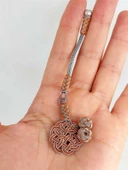 Bakır El İşi Kazaz Püskül & 2 Habbeli Takım (52020) thumbnail 1