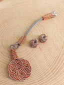 Bakır El İşi Kazaz Püskül & 2 Habbeli Takım (52020) thumbnail 2