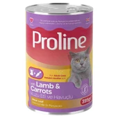 Proline Kedi Konserve Maması Pate Kuzu Etli ve Havuçlu 395 Gr - 1