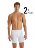 Blackspade 9216 2'li Paket Tender Cotton Erkek %92 Pamuk Uzun Retro Boxer - 1