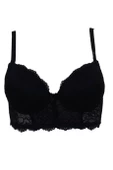Bella Donna 7000 Dantelli Yarım Destekli Push-Up Sütyen & Büstüyer thumbnail 5