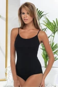 Malabadi 134 Kadın Modal İp Askılı Çıtçıtlı Body - 9