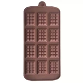Çikolata Kalıbı - Silikon - Mini Tablet (MNT-12) thumbnail 1