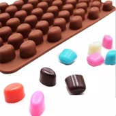 Silikon Kahve Çekirdeği Buzluk ve Çikolata Kalıbı (KHC-18) - 3
