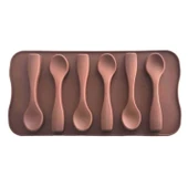 Çikolata Kalıbı - Silikon - Kaşık (KAK-15) thumbnail 1