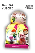 Stopper Doğal Kokulu Bit Tokası 20Li Stand Set - 1