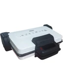 Aksu T32 Gross Grill 1800W Izgara Ve Tost Makinesi Beyaz - 4