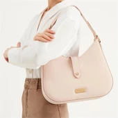 Laura Ashley Pembe Kadın Orta Boy Kol Çantası - 5