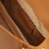 Laura Ashley Taba Büyük Boy Kadın Şal Detaylı Sırt Çantası - 4