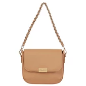 Laura Ashley Taba Zincir Askı İşlemeli Kadın Çapraz Çanta - 2