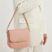 Laura Ashley Pembe Zincir Askı İşlemeli Kadın Çapraz Çanta thumbnail 5