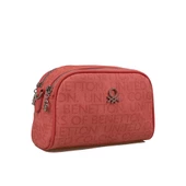 Benetton Mercan Monogram Eskitme Kadın Çapraz Çanta BNT 1278 - 1