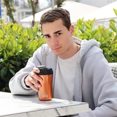Any Morning SI232021 İki Ağızlı Termos Mug Bakır 400 ml - 7