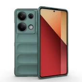 Redmi Note 13 Pro 4G Kılıf Esnek TPU Oyuklu Arka Yüzey Tasarımlı Etnik Silikon Kılıf - 2