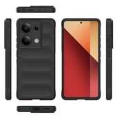Redmi Note 13 Pro 4G Kılıf Esnek TPU Oyuklu Arka Yüzey Tasarımlı Etnik Silikon Kılıf - 6