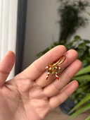 Yılbaşı temalı çelik küpe thumbnail 4